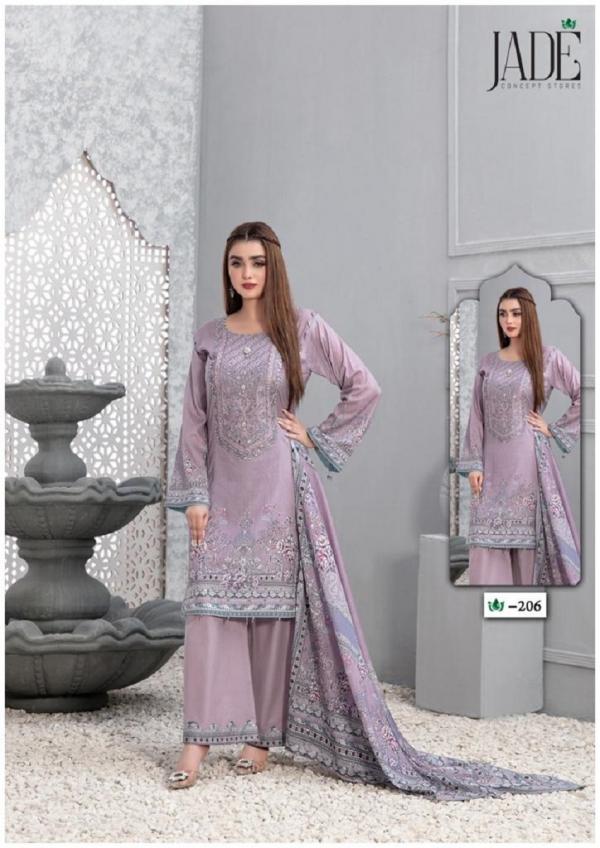 Jade Crimson Vol 2 Exclusive Heavy Lawn Dress Material Collection